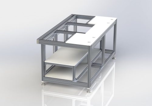 Bancada de aluminio OSG Operber estructuras de aluminio